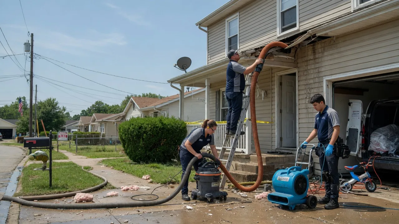 Water Damage Restoration in Bridgewater, SD near me